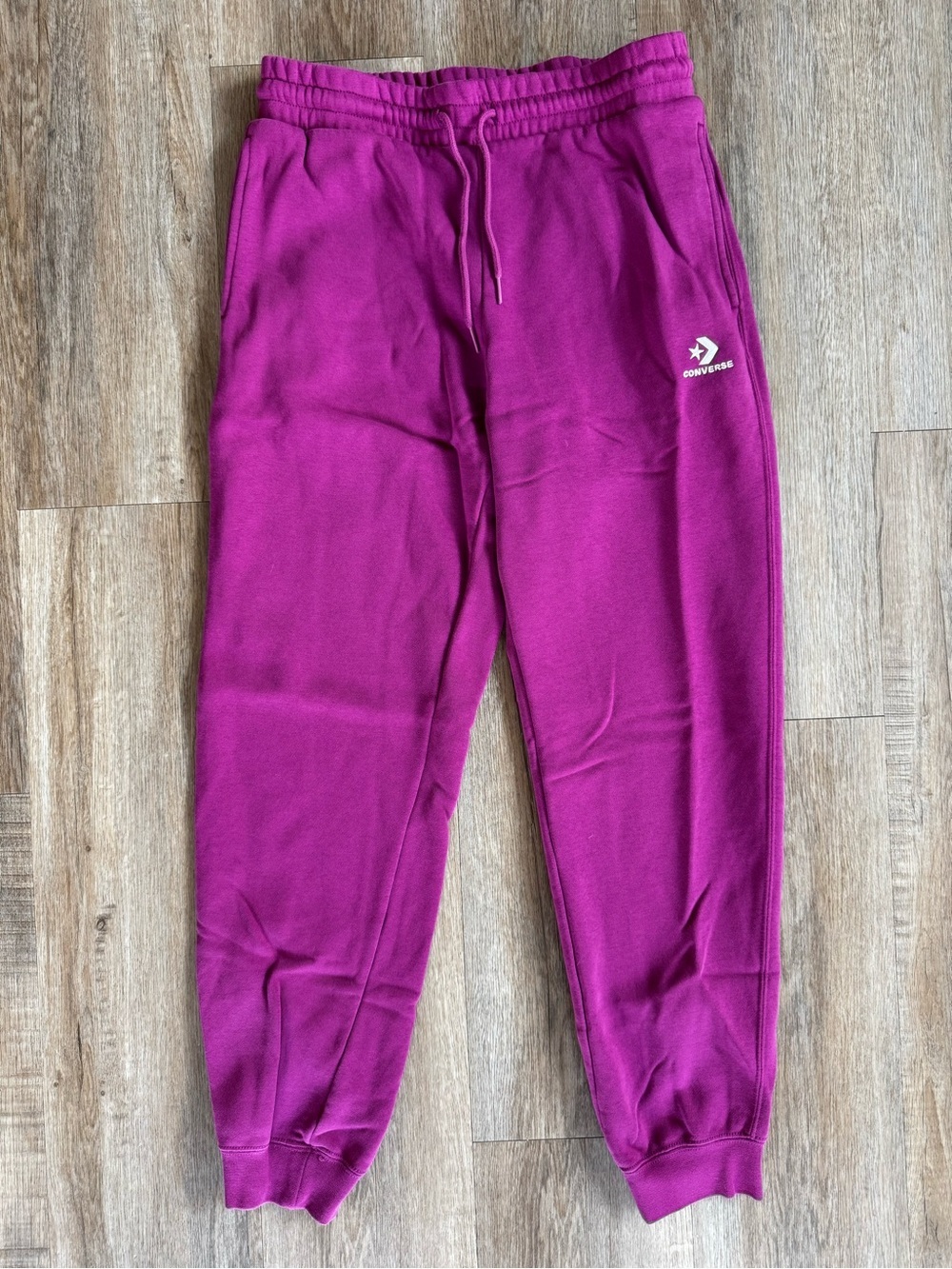 Converse Magenta Jogger Sweatpants - size Small